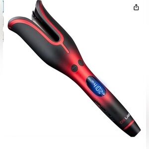 CHI Lava- 1 in. Ceramic Pro Spin N Curl-Automatic Rotating Curling Iron- GF8246
